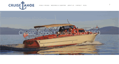 Desktop Screenshot of cruisetahoe.com